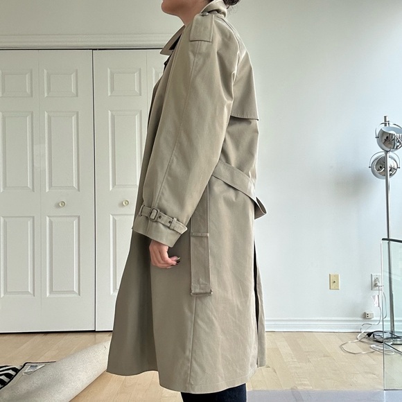 BEIGE TRENCH COAT - Picture 3 of 6